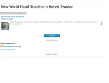 Tablet Screenshot of new-world-hotel-stockholm-hotels.blogspot.com