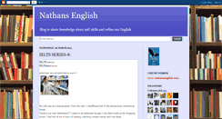 Desktop Screenshot of nathansenglish.blogspot.com