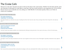Tablet Screenshot of cruisecafe.blogspot.com
