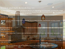 Tablet Screenshot of kitchenandbathremodeling101.blogspot.com