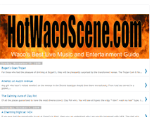 Tablet Screenshot of hotwacoscene.blogspot.com