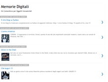 Tablet Screenshot of memoriedigitali.blogspot.com