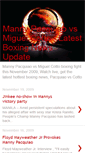 Mobile Screenshot of boxing-pacquiao-vs-cotto.blogspot.com