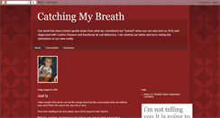 Desktop Screenshot of catchingeachbreath.blogspot.com