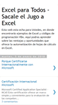 Mobile Screenshot of excel-para-todos.blogspot.com