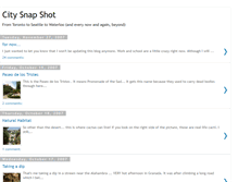Tablet Screenshot of city-snap-shot.blogspot.com