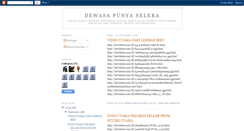 Desktop Screenshot of dewasapunyaselera.blogspot.com