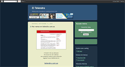 Desktop Screenshot of eltelendro.blogspot.com