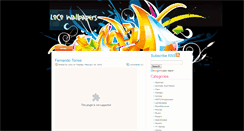 Desktop Screenshot of locowallpapers.blogspot.com