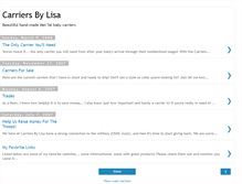 Tablet Screenshot of carriersbylisa.blogspot.com