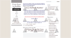 Desktop Screenshot of jesustobuddha.blogspot.com