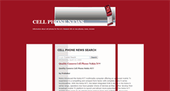 Desktop Screenshot of cellphone-review-news.blogspot.com