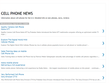 Tablet Screenshot of cellphone-review-news.blogspot.com
