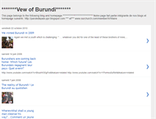 Tablet Screenshot of burundi-images08.blogspot.com