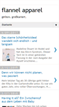 Mobile Screenshot of flannelapparel.blogspot.com