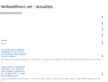 Tablet Screenshot of netbook-actualites.blogspot.com
