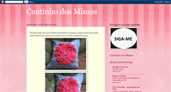 Desktop Screenshot of monecantinhodosmimos.blogspot.com