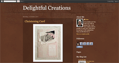 Desktop Screenshot of debs-delightfulcreations.blogspot.com