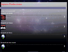 Tablet Screenshot of impurosproducciones.blogspot.com