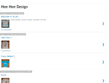 Tablet Screenshot of heeheedesign.blogspot.com