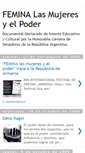 Mobile Screenshot of feminalasmujeresyelpoder.blogspot.com