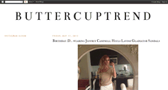 Desktop Screenshot of buttercuptrend.blogspot.com