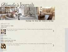 Tablet Screenshot of blondiesjournals.blogspot.com