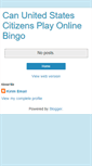 Mobile Screenshot of canuscitizensplayonlinebingo.blogspot.com