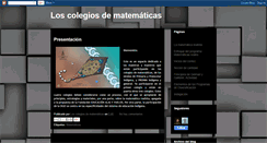 Desktop Screenshot of loscolesdemate.blogspot.com