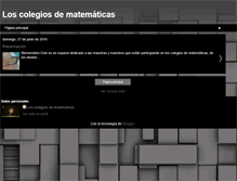 Tablet Screenshot of loscolesdemate.blogspot.com