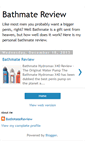 Mobile Screenshot of bathmatehydromax.blogspot.com