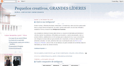 Desktop Screenshot of lideresycreativos.blogspot.com