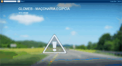 Desktop Screenshot of glomeb-maonariaegipcia.blogspot.com
