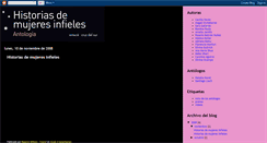 Desktop Screenshot of infielesmujeres.blogspot.com