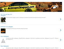 Tablet Screenshot of desktopio.blogspot.com