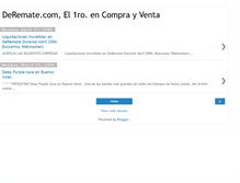 Tablet Screenshot of catalogoderemate.blogspot.com