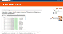 Desktop Screenshot of productivetimes.blogspot.com