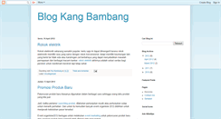 Desktop Screenshot of kangbambang.blogspot.com
