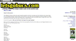 Desktop Screenshot of letsgobucs.blogspot.com