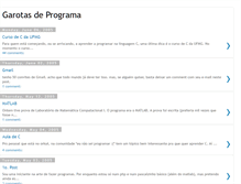 Tablet Screenshot of garotasprogramas.blogspot.com