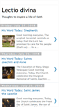 Mobile Screenshot of lexiodivina.blogspot.com
