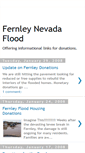 Mobile Screenshot of fernleyflooddonations.blogspot.com