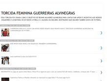 Tablet Screenshot of guerreirasalvinegras.blogspot.com