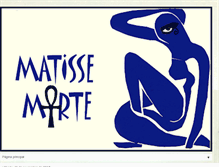 Tablet Screenshot of matisse-morte.blogspot.com