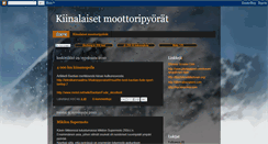 Desktop Screenshot of moottoripyorat.blogspot.com