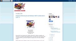 Desktop Screenshot of accessibleracing.blogspot.com