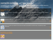 Tablet Screenshot of distrito-escolar10.blogspot.com