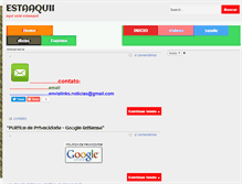 Tablet Screenshot of estaaquii.blogspot.com