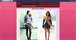 Desktop Screenshot of fashionrockvintage.blogspot.com