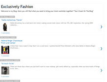 Tablet Screenshot of exclusivelyfashion.blogspot.com